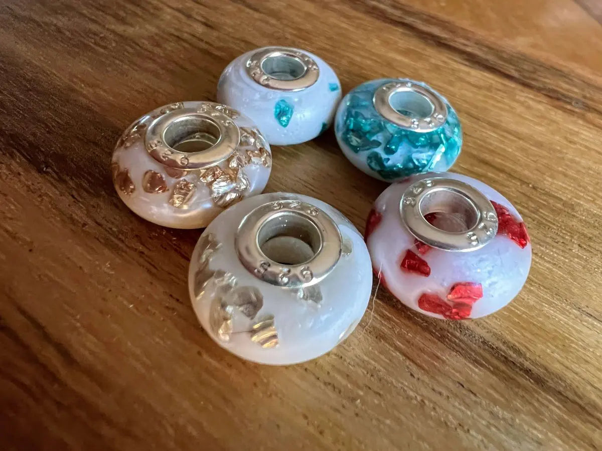 European Pandora Style Beads - Multi coloured