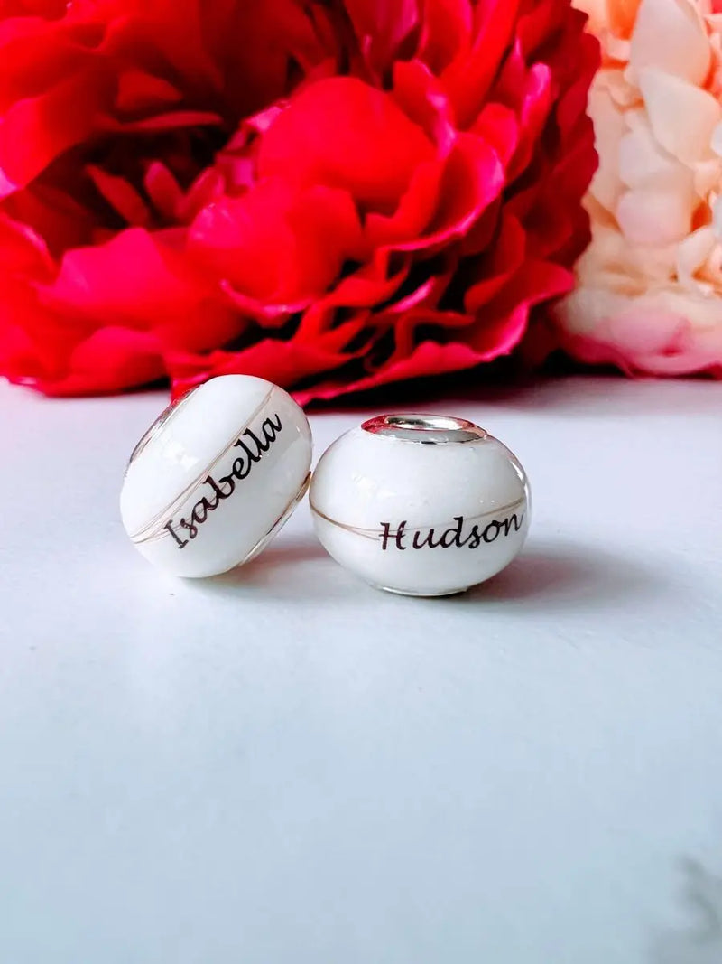'Andrea' Bead With Letters