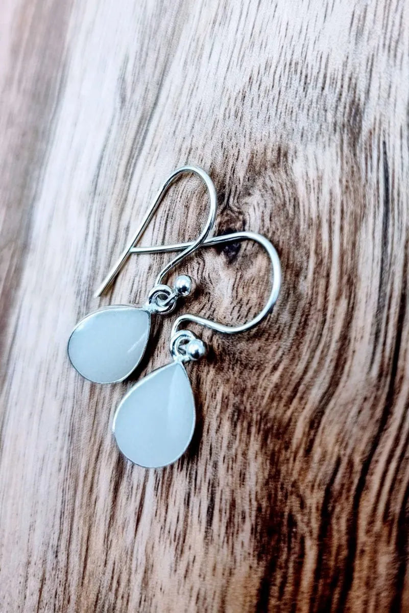 Image of Breastmilk jewellery earrings pear