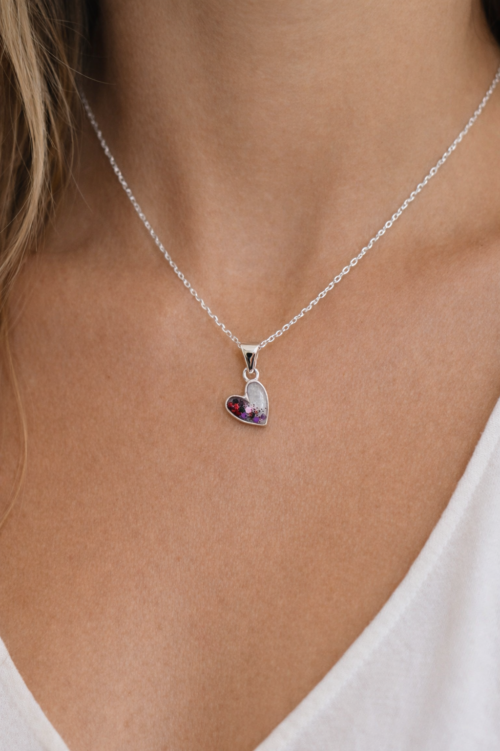 Aurora Heart Pendant
