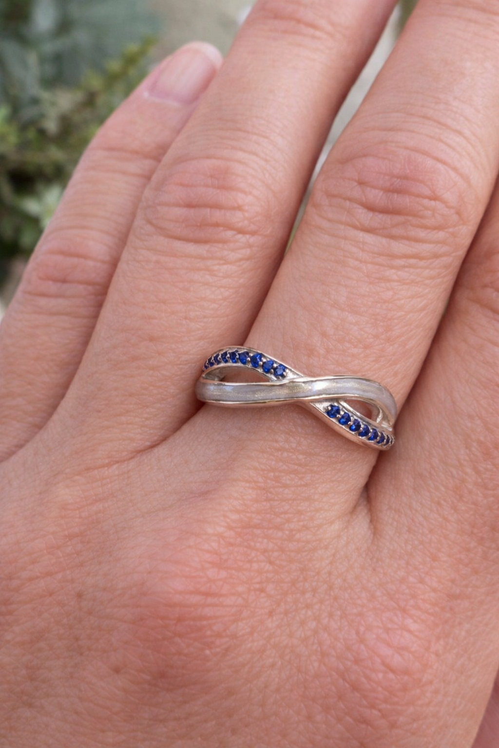 Infinity Weave Ring