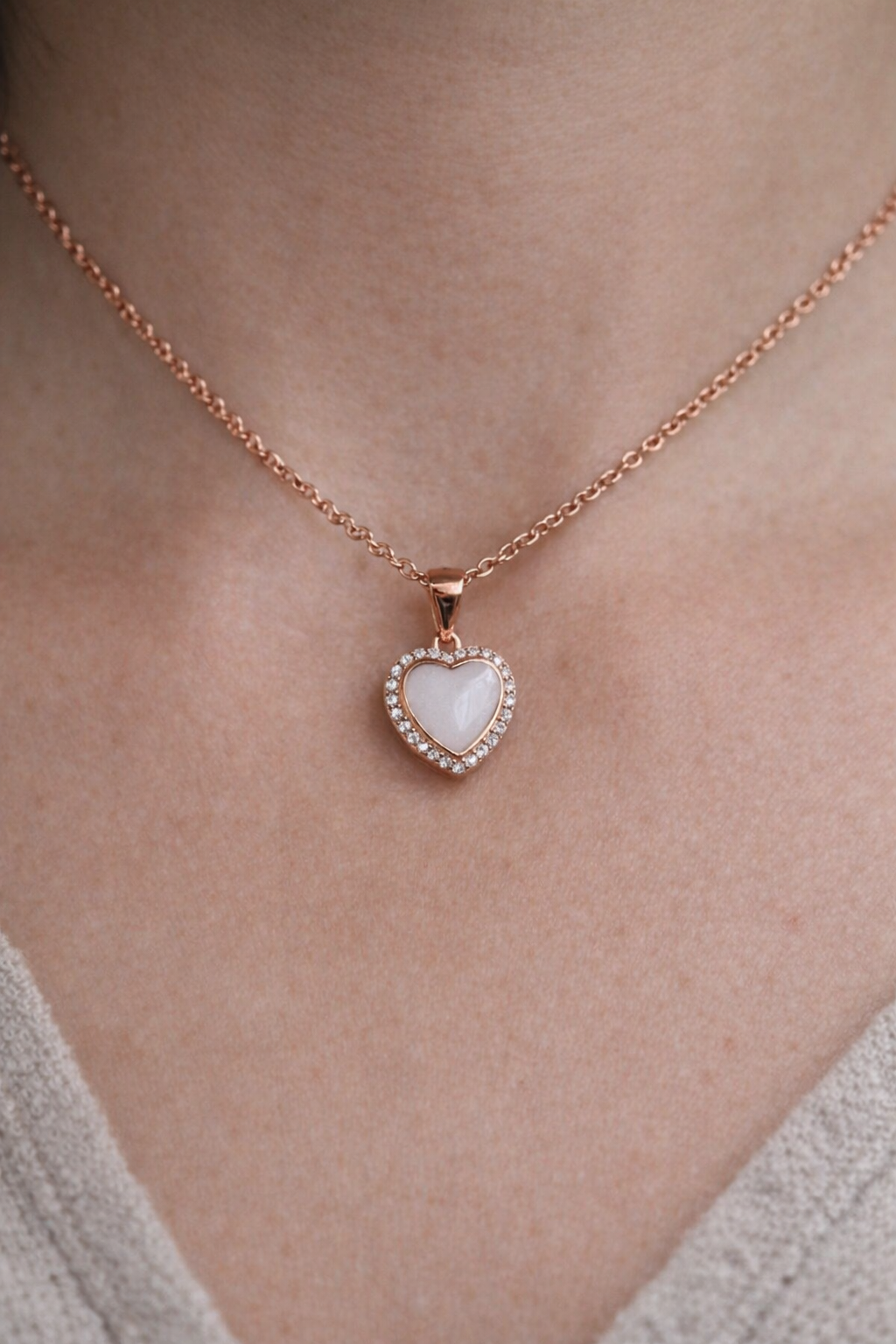 'Erica' Heart Pendant