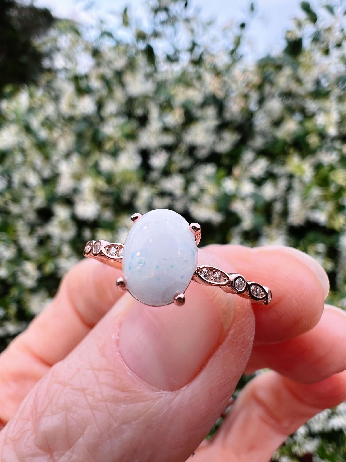 'Audrey' Breastmilk Ring
