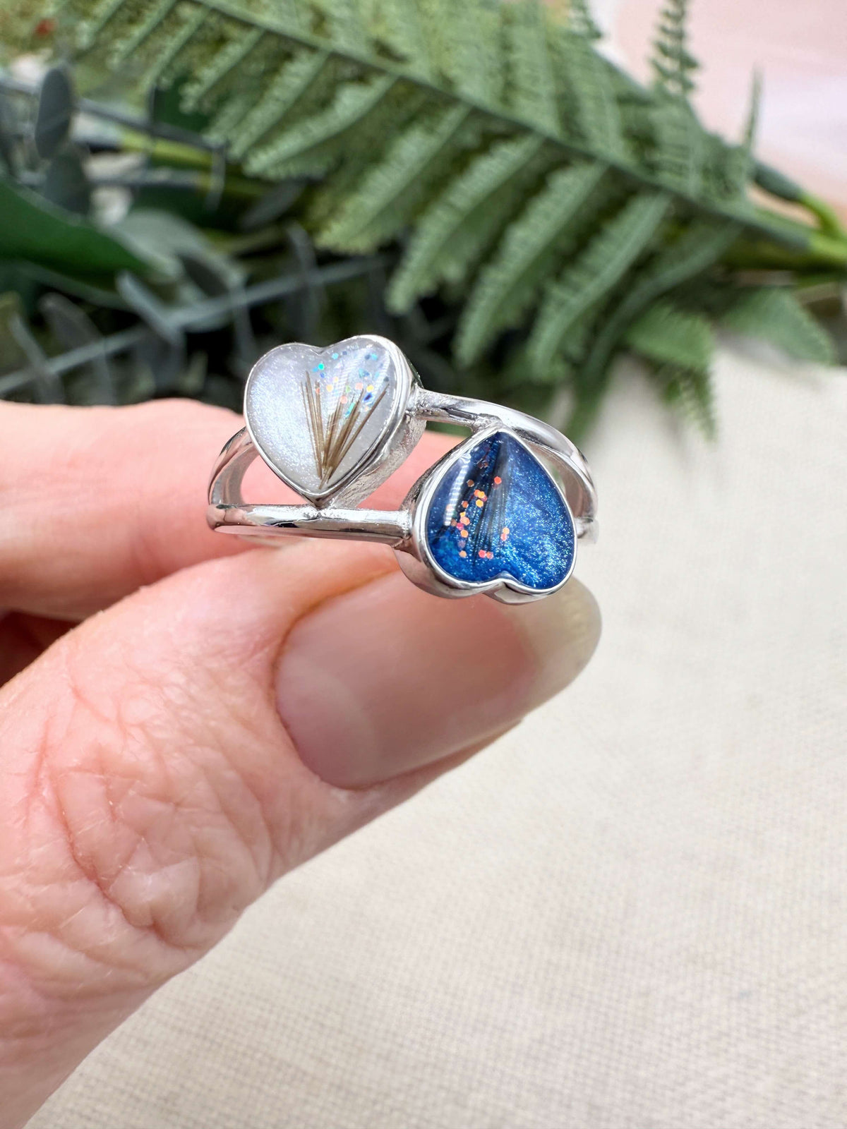 Double Heart Ring