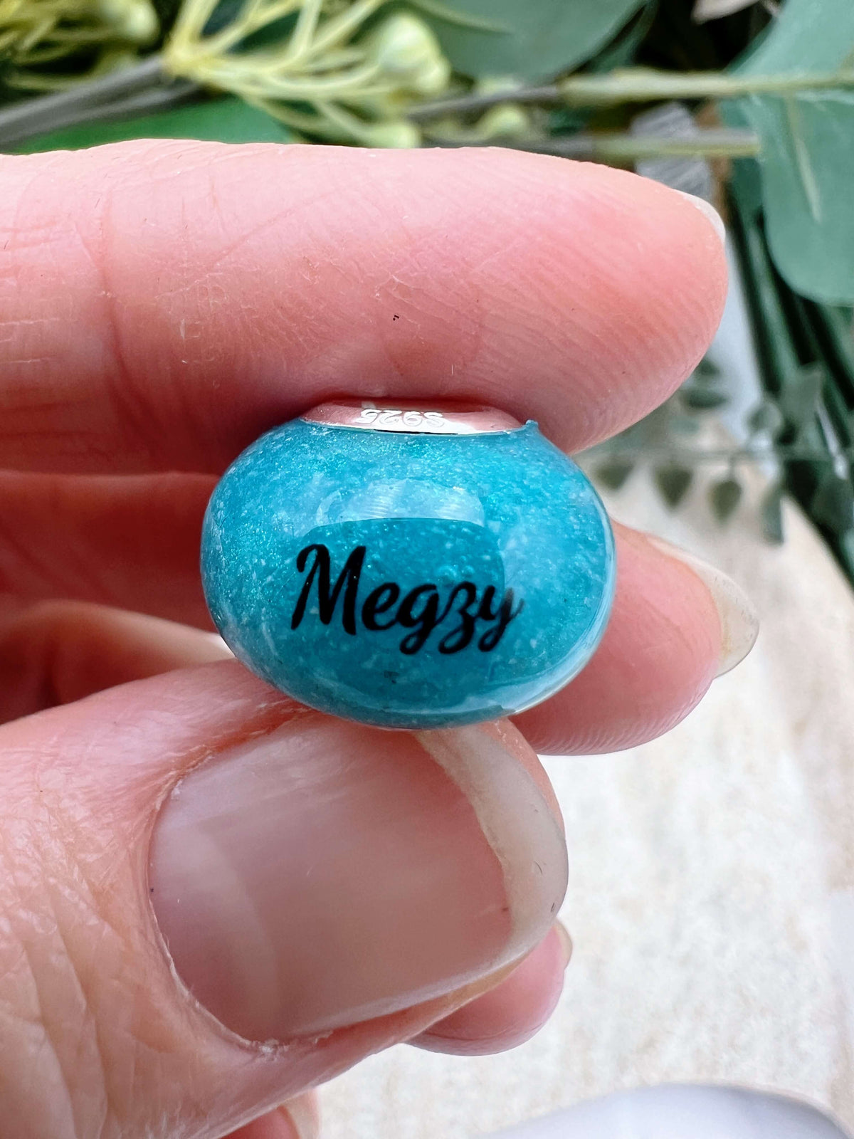 'Andrea' Bead With Letters