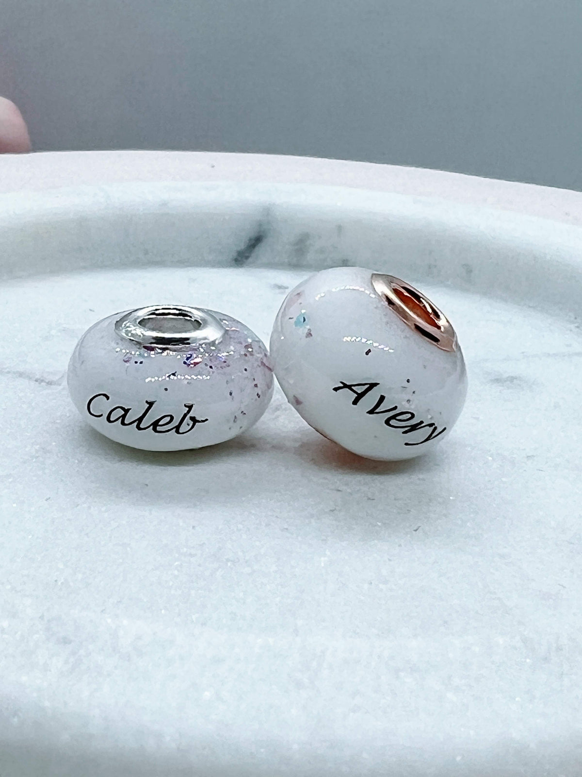 'Andrea' Bead With Letters