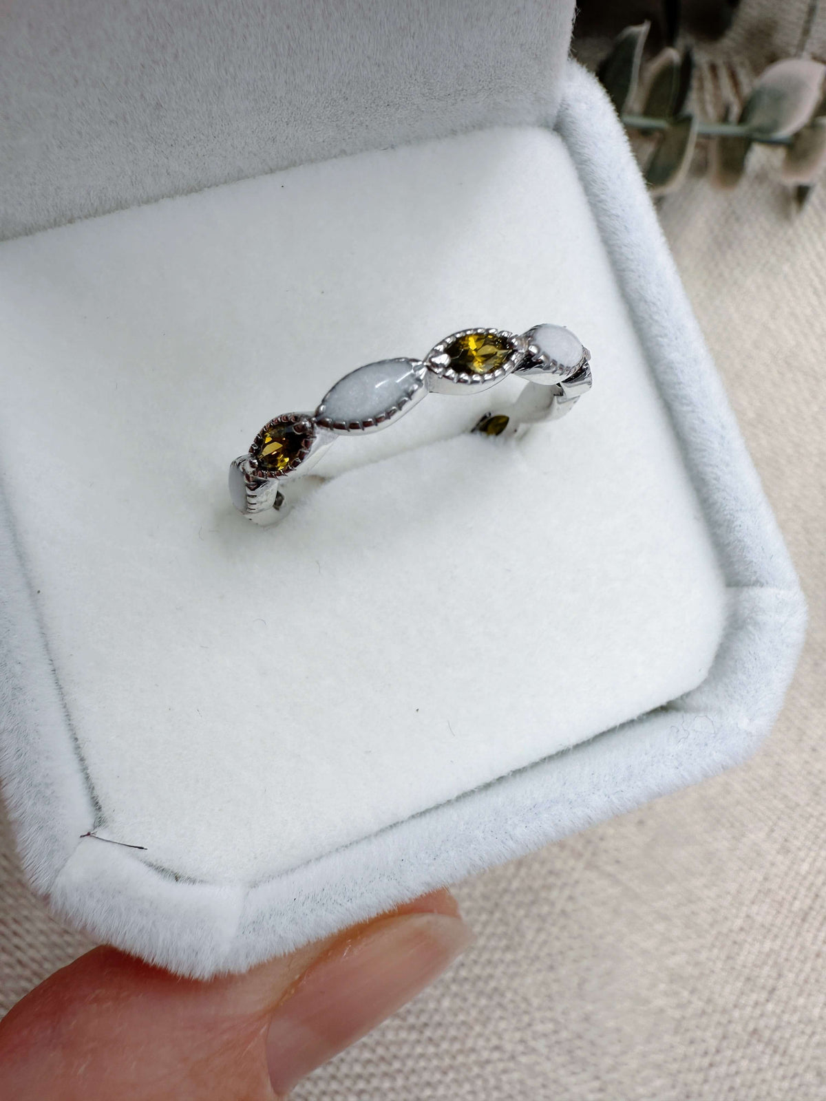Full Eternity Breastmilk Ring