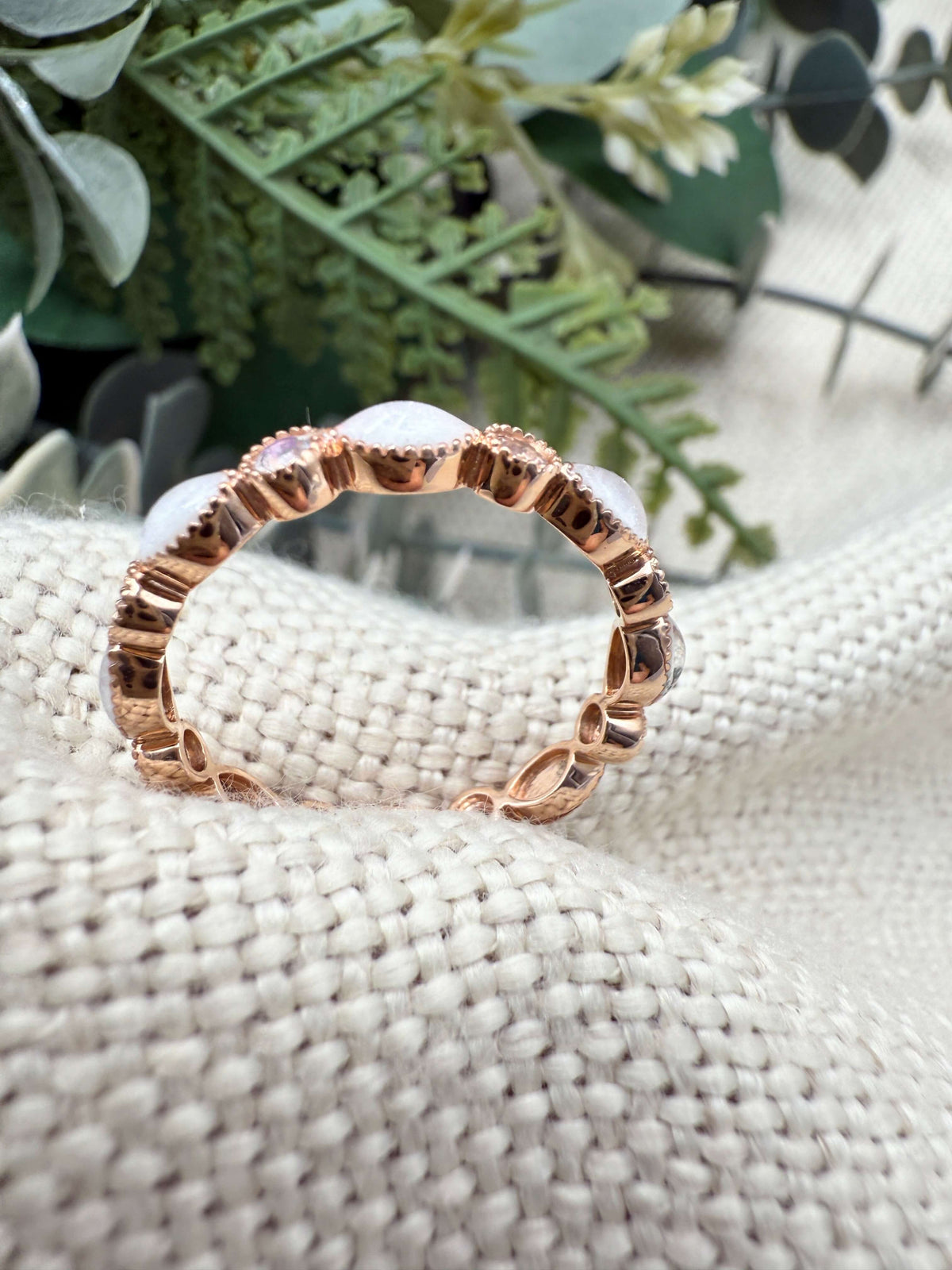 Deluxe full Eternity Breastmilk Ring (multiple colour option)