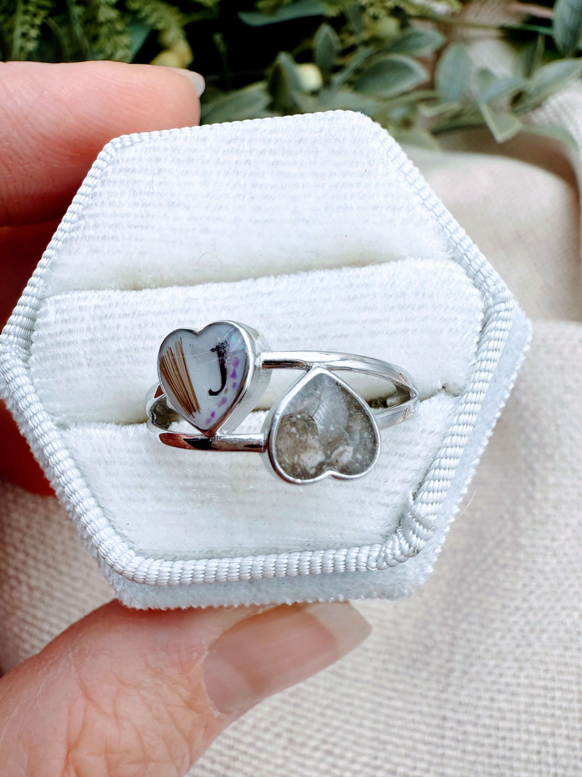 Double Heart Ring