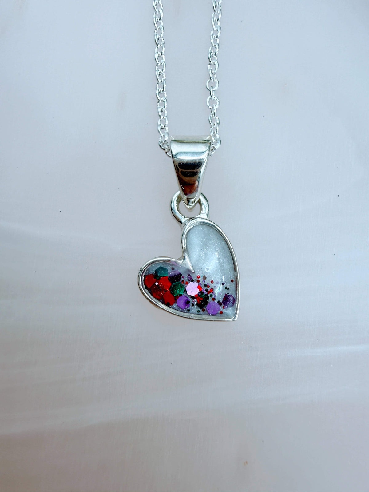 Aurora Heart Pendant