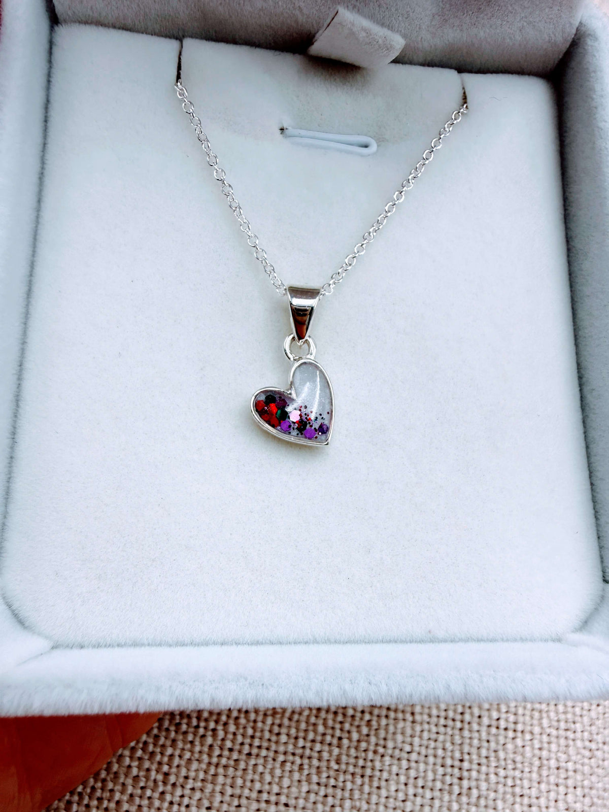 Aurora Heart Pendant