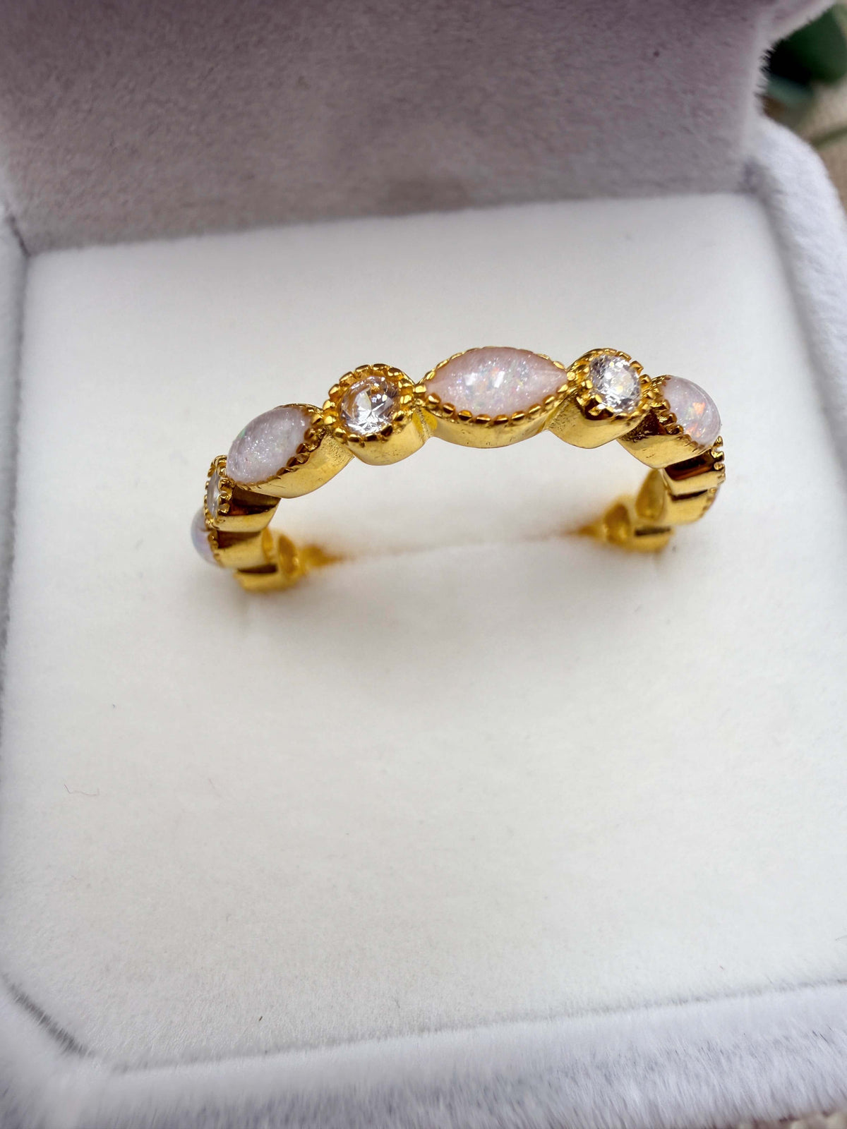 Deluxe full Eternity Breastmilk Ring (multiple colour option)