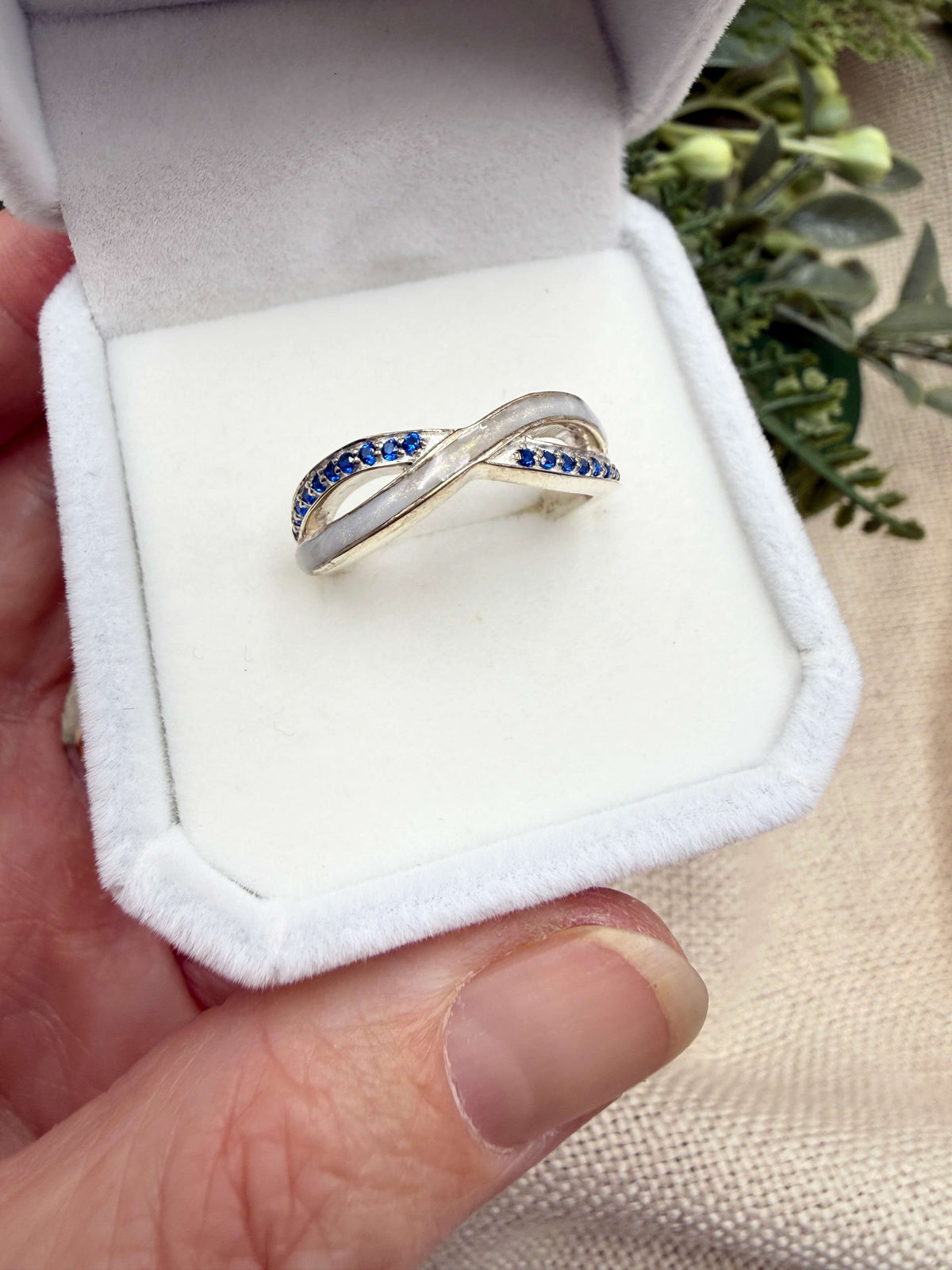 Infinity Weave Ring