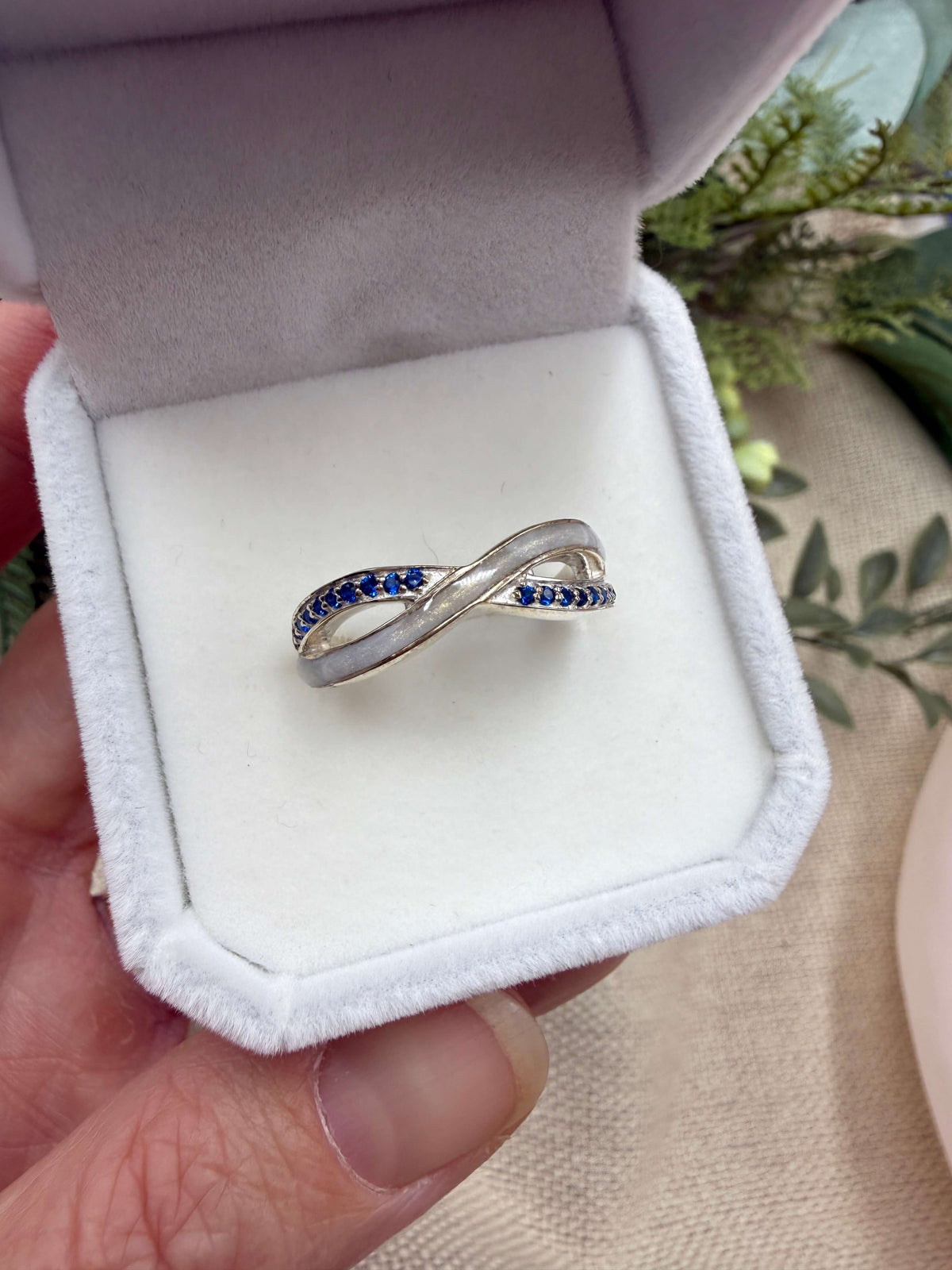 Infinity Weave Ring