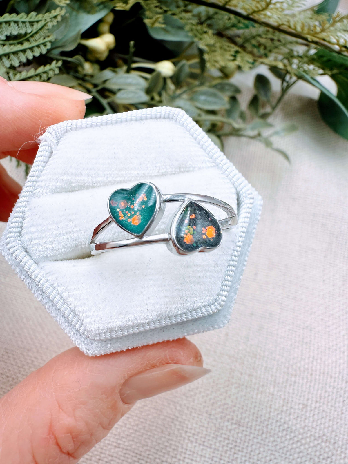 Double Heart Ring