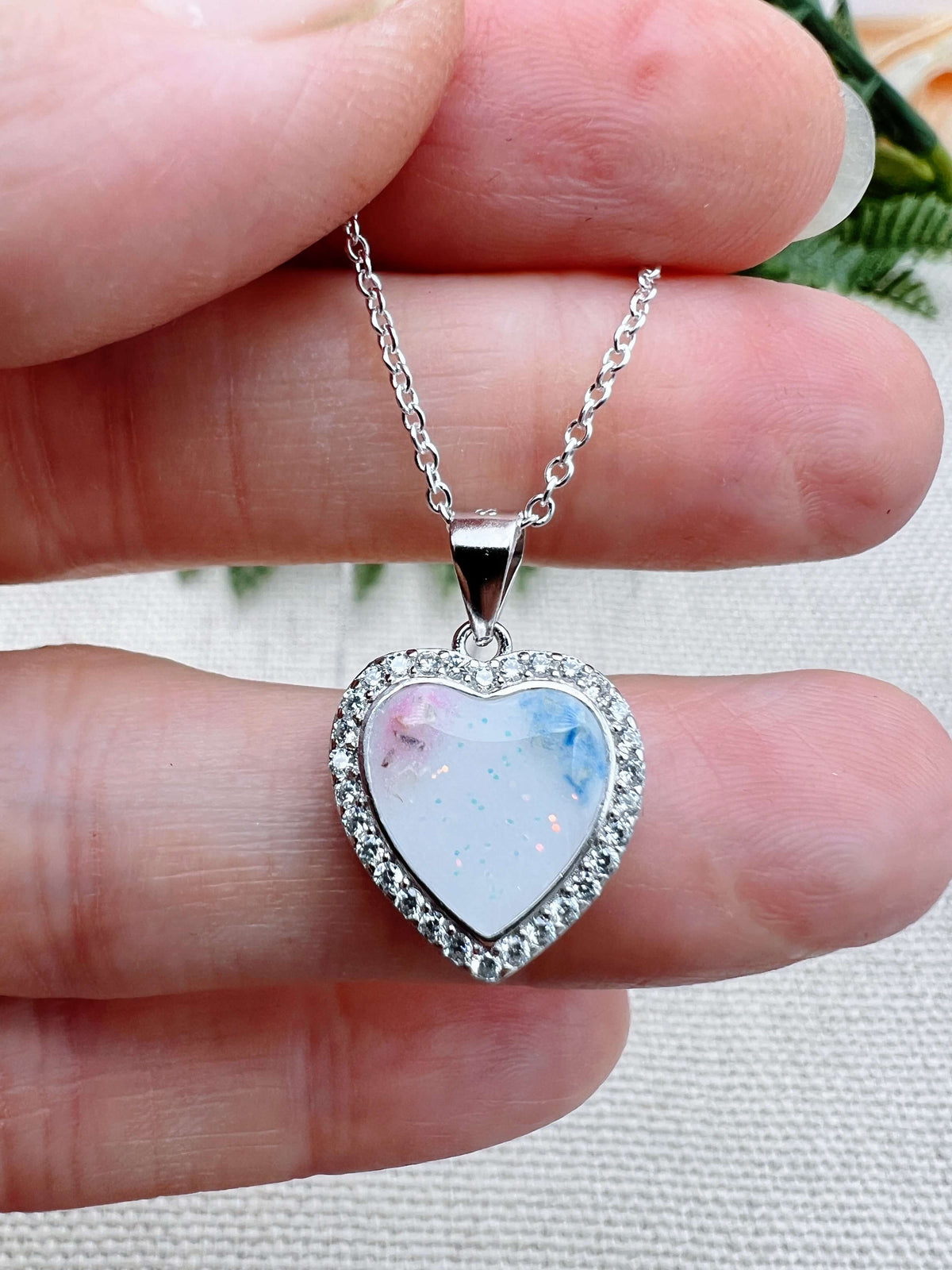 'Erica' Heart Pendant