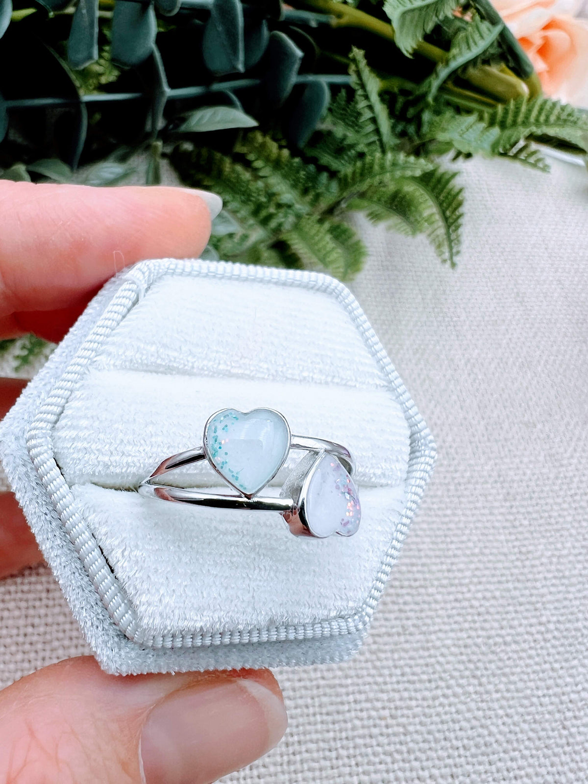Double Heart Ring