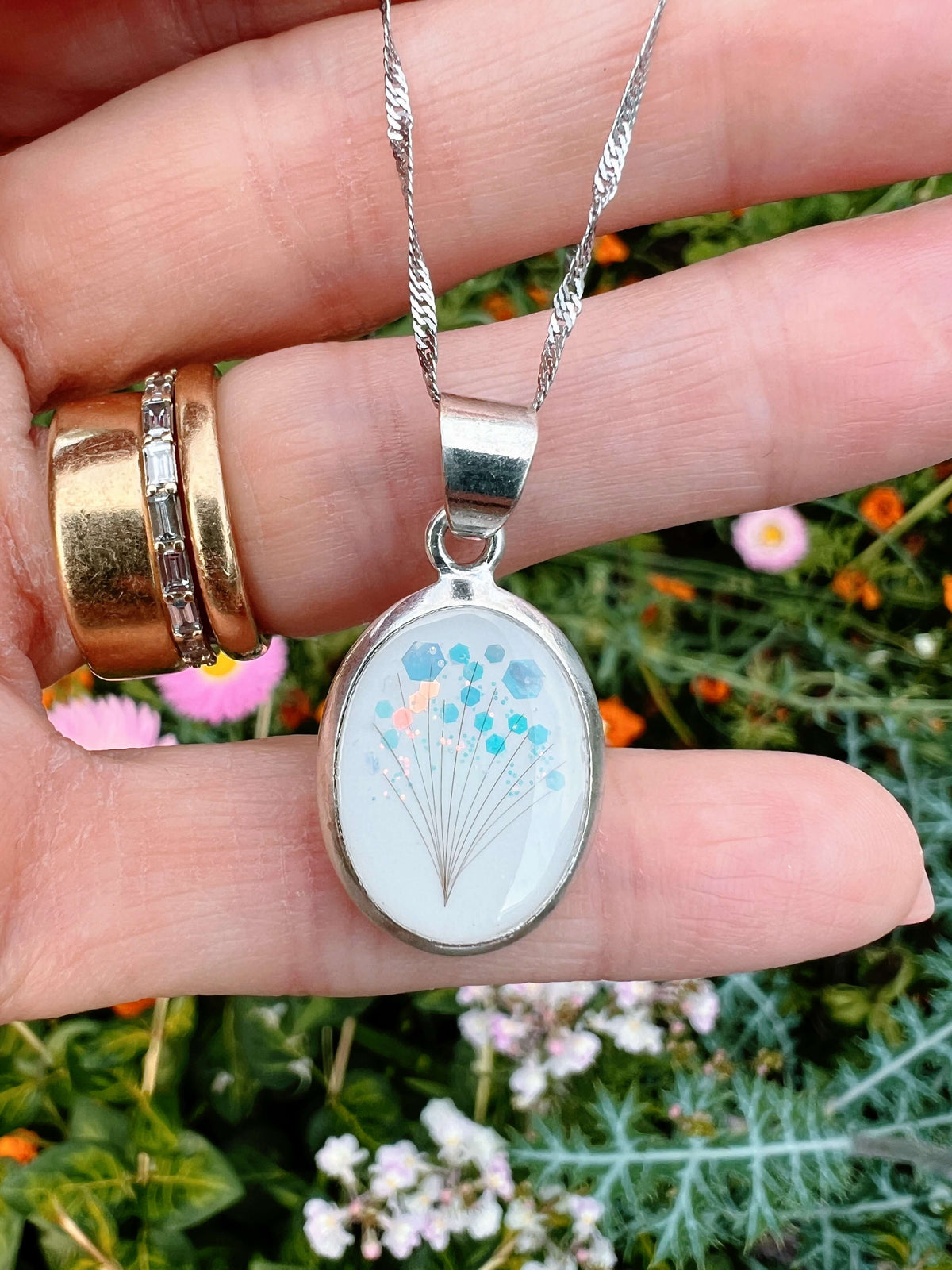 Classic Breastmilk Oval Pendant