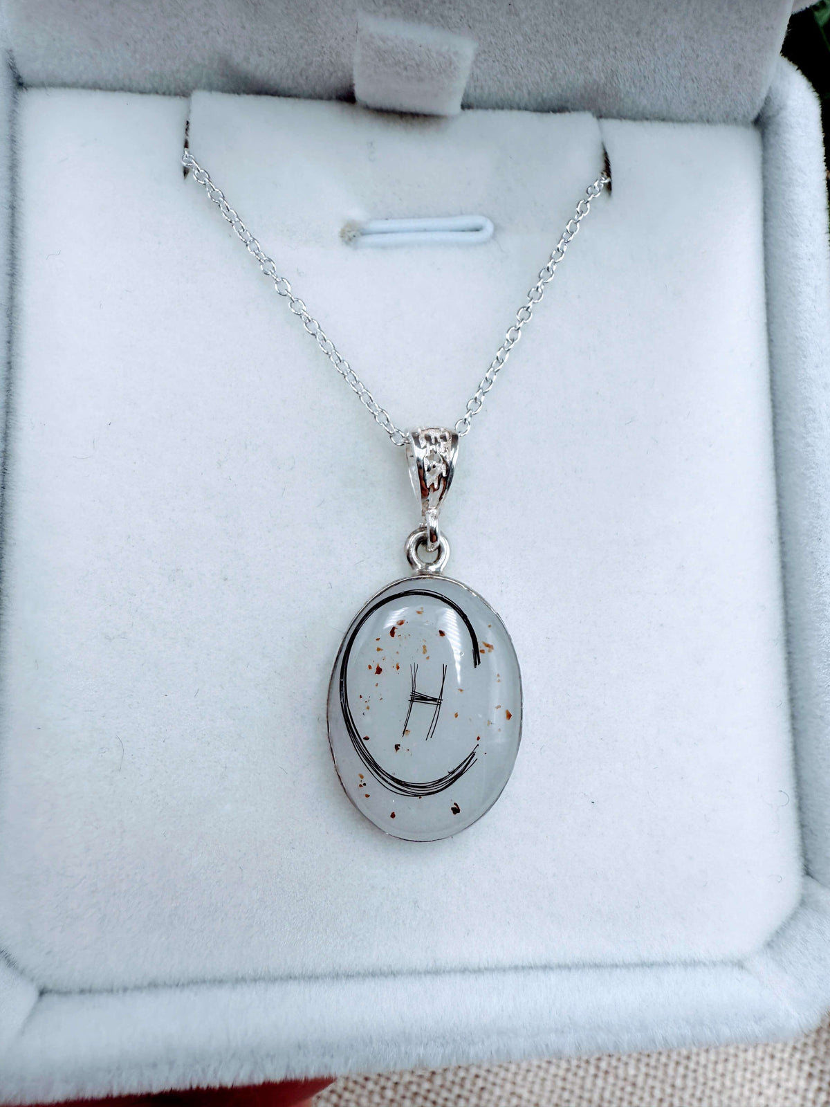 Classic Breastmilk Oval Pendant