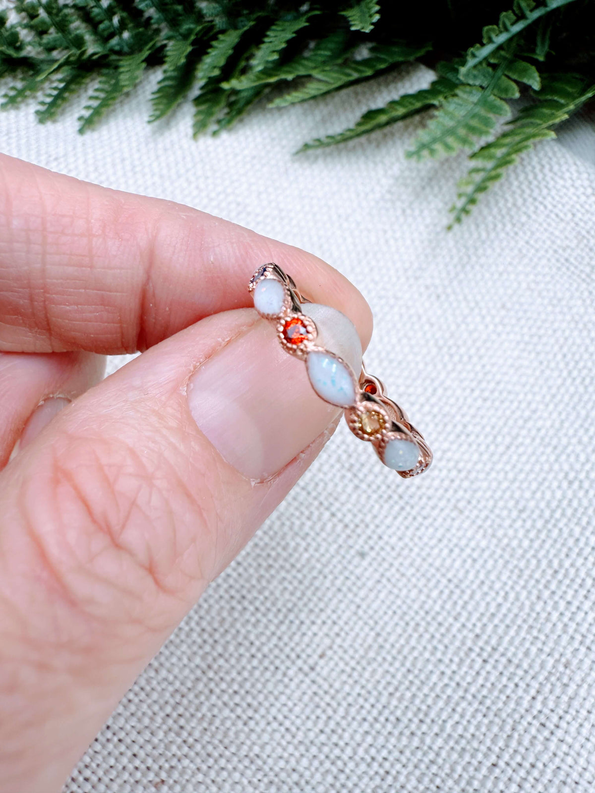 Deluxe full Eternity Breastmilk Ring (multiple colour option)