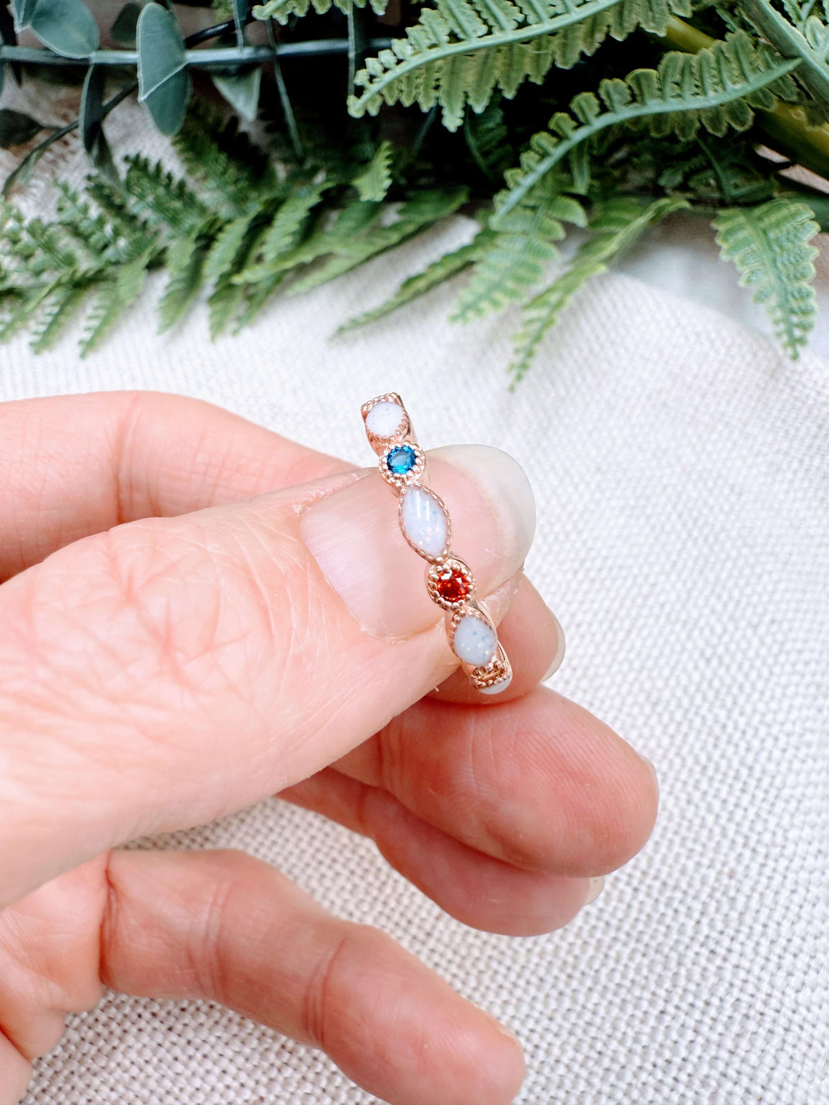 Deluxe full Eternity Breastmilk Ring (multiple colour option)