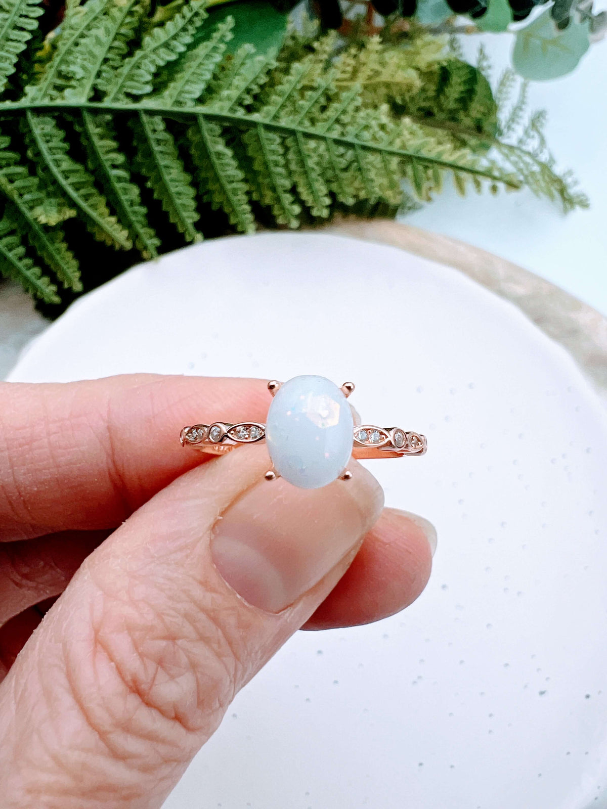 'Audrey' Breastmilk Ring