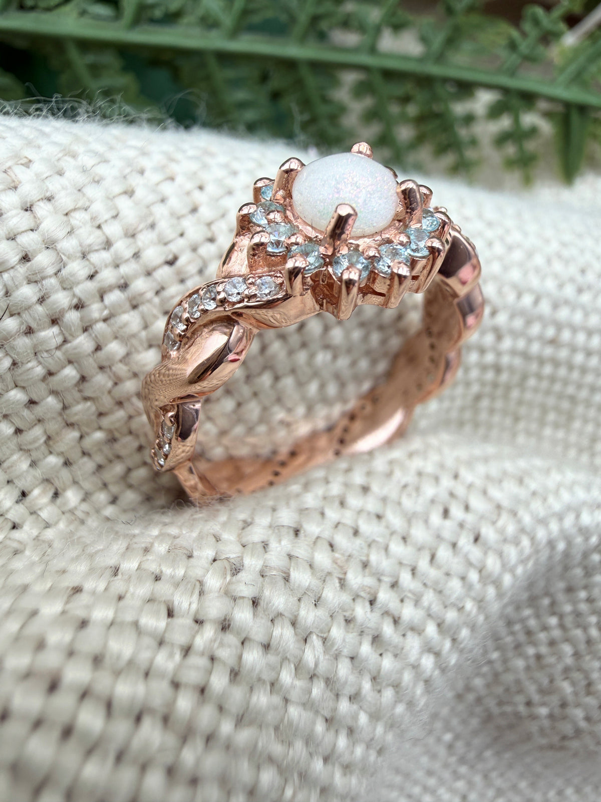 Dahlia Breastmilk Ring