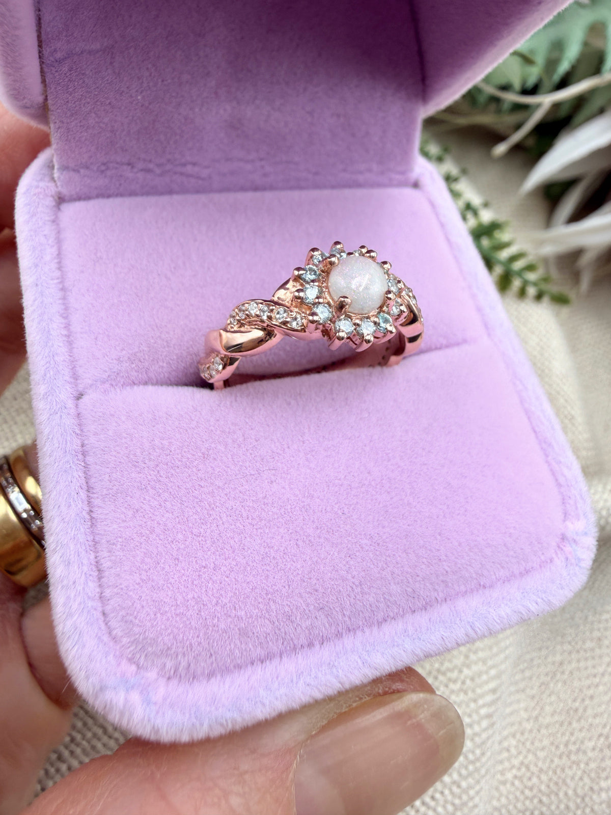 Dahlia Breastmilk Ring