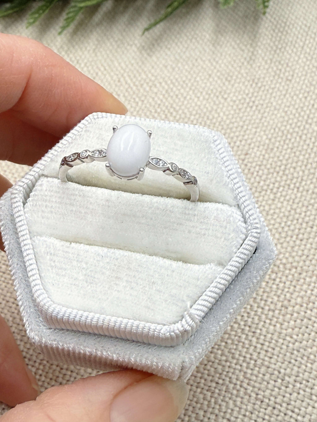 'Audrey' Breastmilk Ring